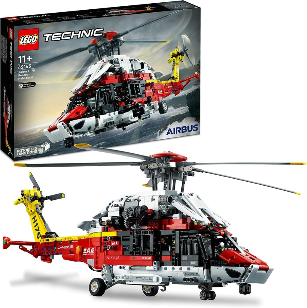 LEGO Technic 42145: Dai vita all’Airbus H175 lego-technic-airbus-H175-42145