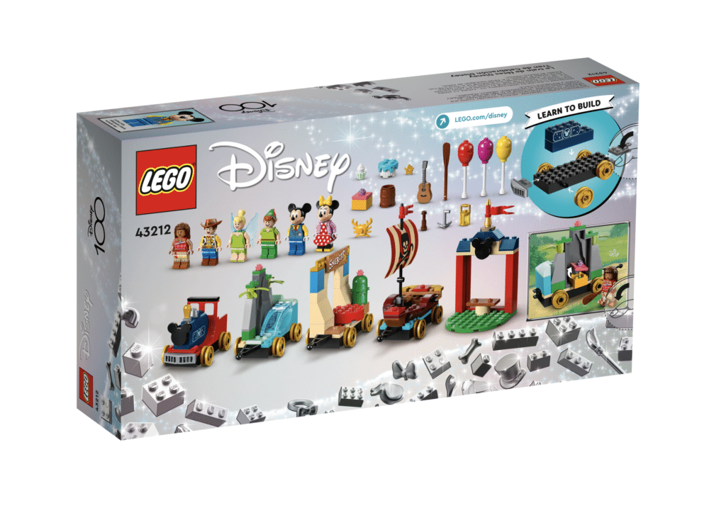 LEGO Disney : Comparsi i nuovi set sul sito ufficiale lego-disney-nuovi-arrivi-aprile-2023-treno-delle-celebrazioni-disney
