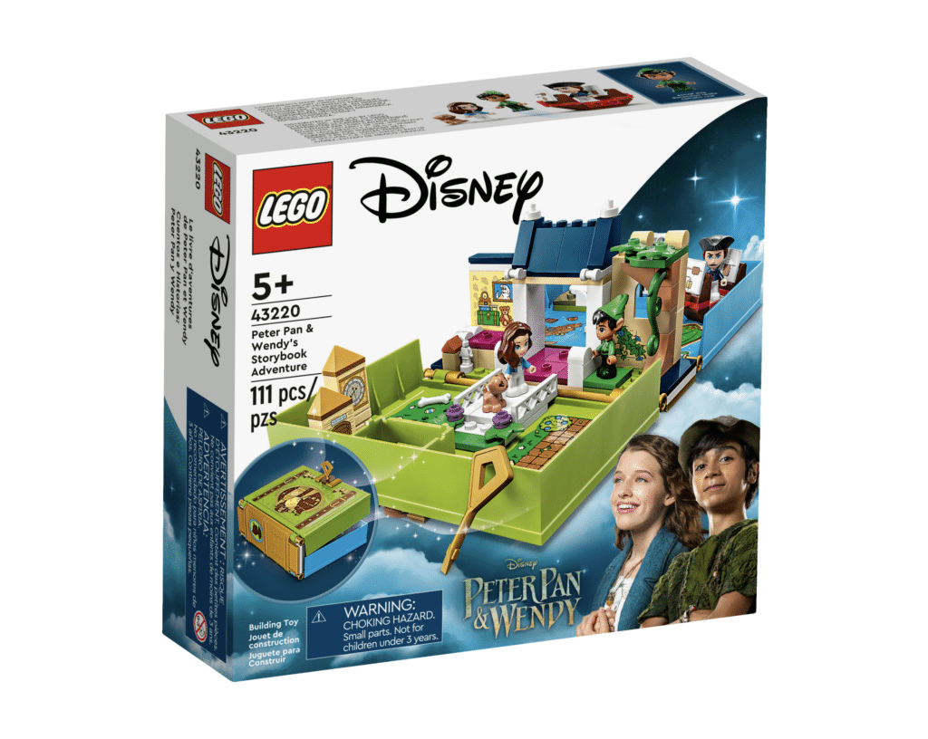 LEGO Disney : Comparsi i nuovi set sul sito ufficiale lego-disney-nuovi-arrivi-l-avventura-nel-libro-delle-fiabe-di-peter-pan-e-wendy