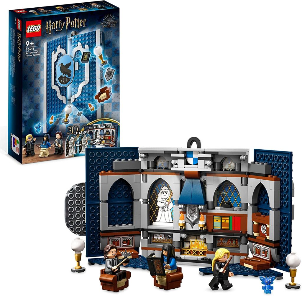 Corvonero : Mostra il tuo orgoglio per Harry Potter lego-harry-potter-stendardo-della-casa-corvonero-76411