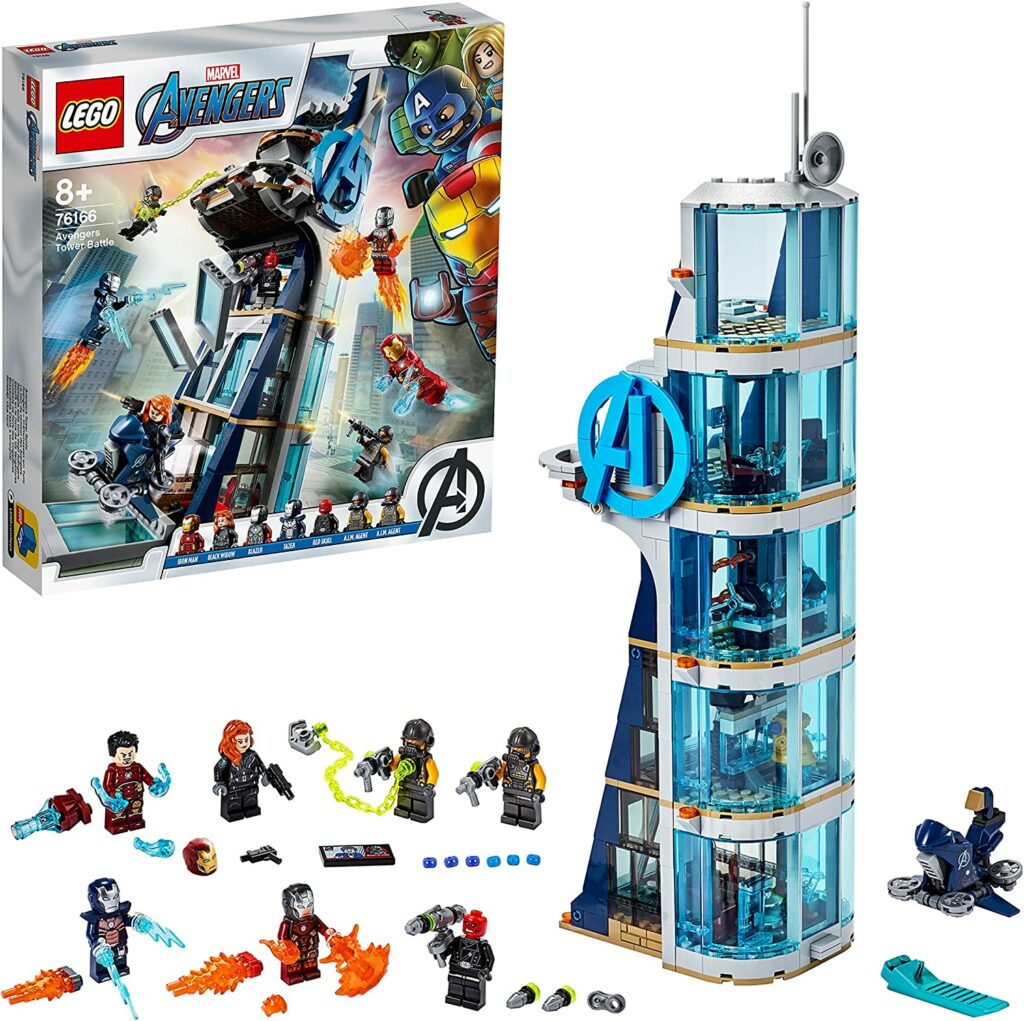 LEGO Marvel 76166 : Combatti con gli Avengers lego-marvel-76166-battaglia-sulla-torre-degli-avengers