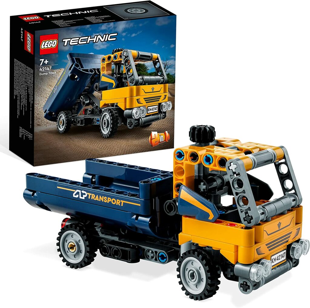 LEGO Technic : Camion ribaltabile per il gioco in cantiere lego-technic-camion-ribaltabile-42147