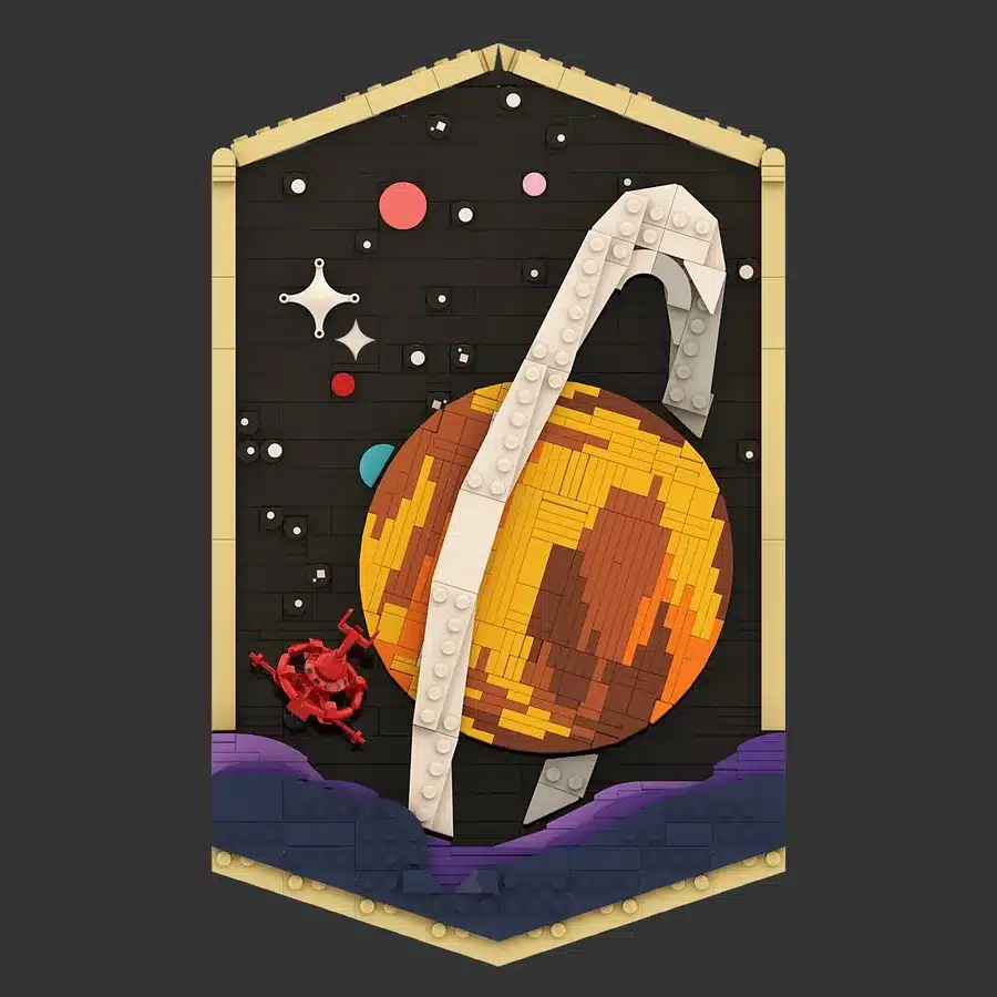 LEGO Ideas: Annunciato il vincitore delle cartoline spaziali lego-ideas-frontier-space-pianeta-brick
