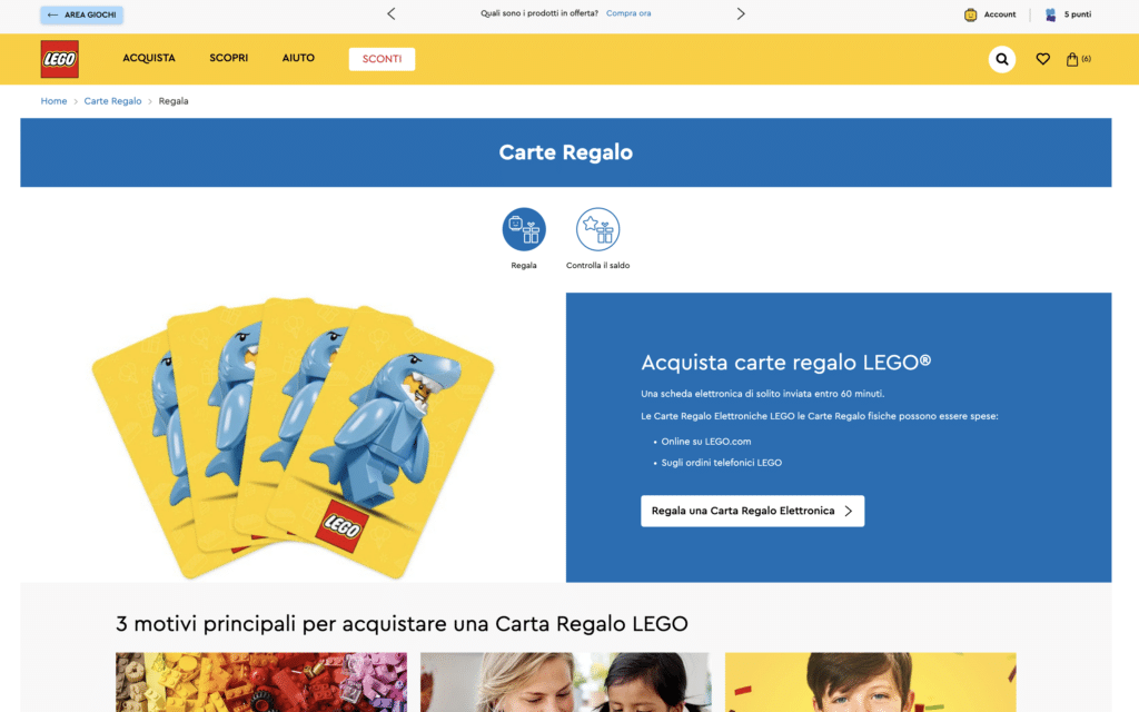 Dona un buono regalo LEGO con questa super novità! buono-regalo-lego-sito-ufficiale-pianeta-brick