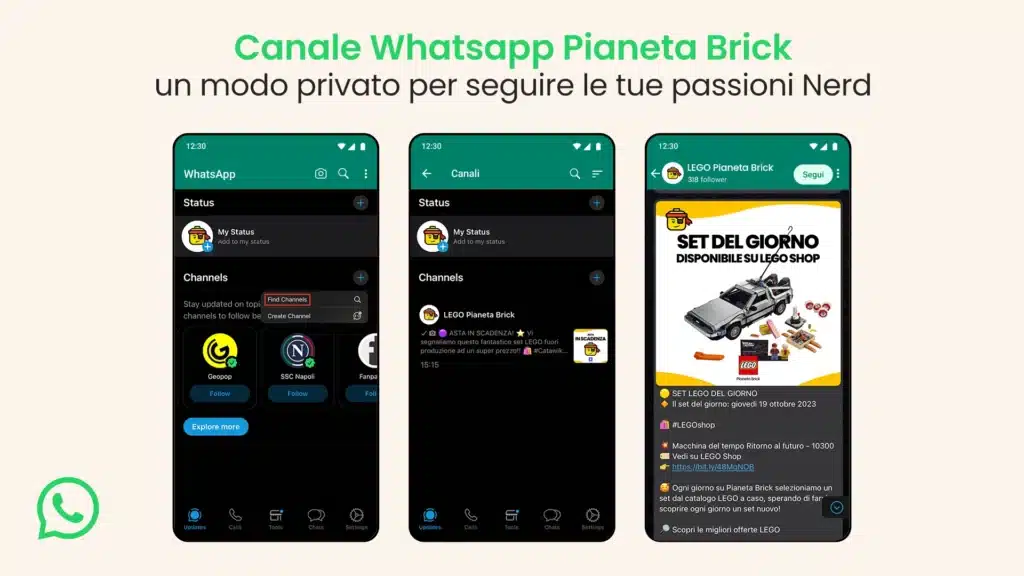 Scopri il Canale WhatsApp di Pianeta Brick canali-whatsapp-pianeta-brick-come-seguirli