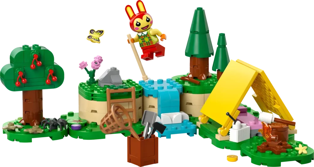 Animal Crossing: Annunciate le prime novità LEGO del 2024! lego-animal-crossing-77047-bonny-in-campeggio