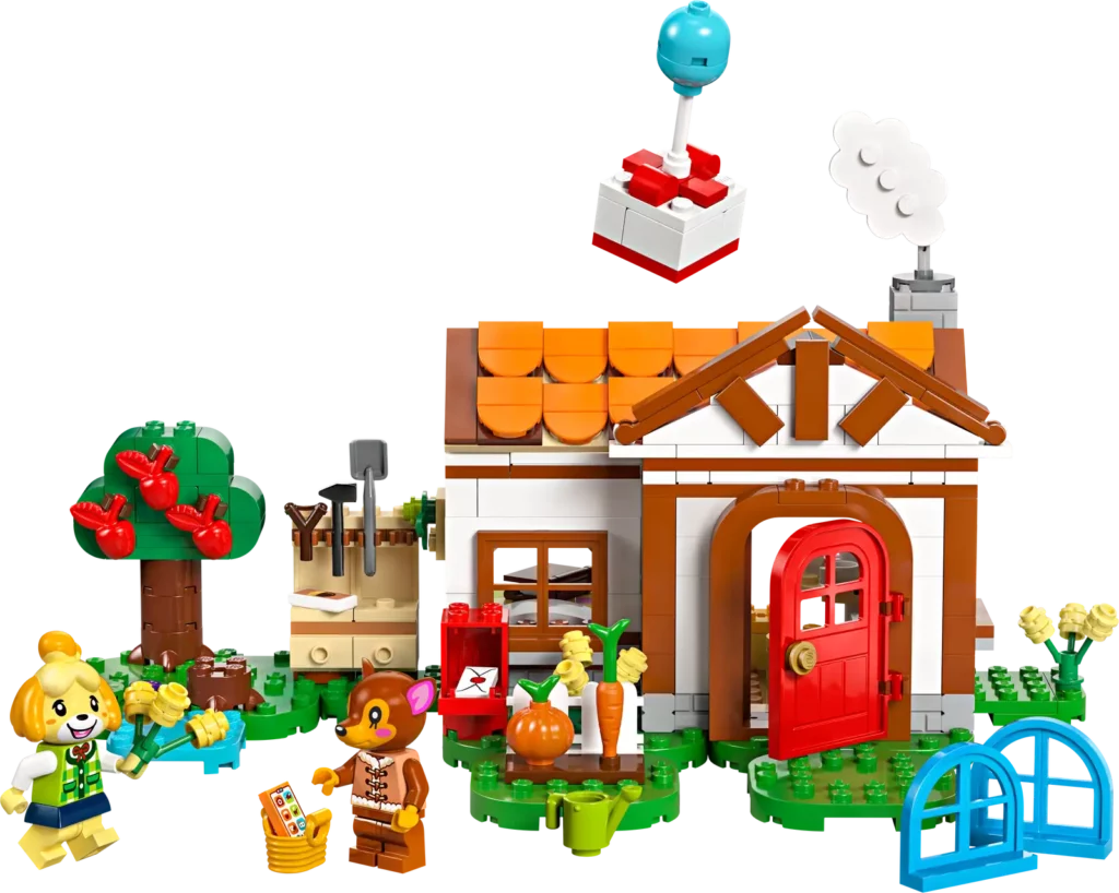 Animal Crossing: Annunciate le prime novità LEGO del 2024! lego-animal-crossing-77049-benvenuta-fuffi