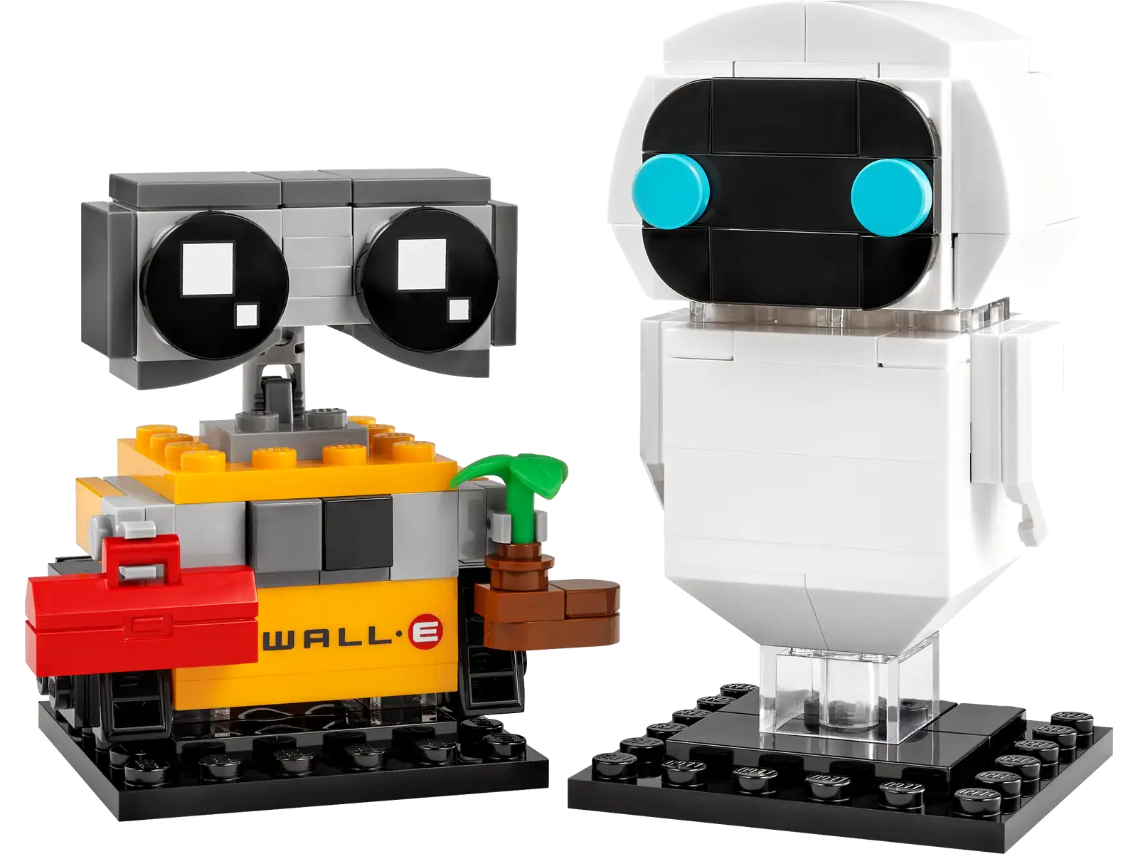 Eve e Wall•E LEGO Brickheadz 40619 Eve-e-Wall•E-LEGO-Brickheadz-40619-2