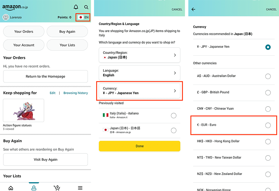 amazon-japan-cambio-valuta