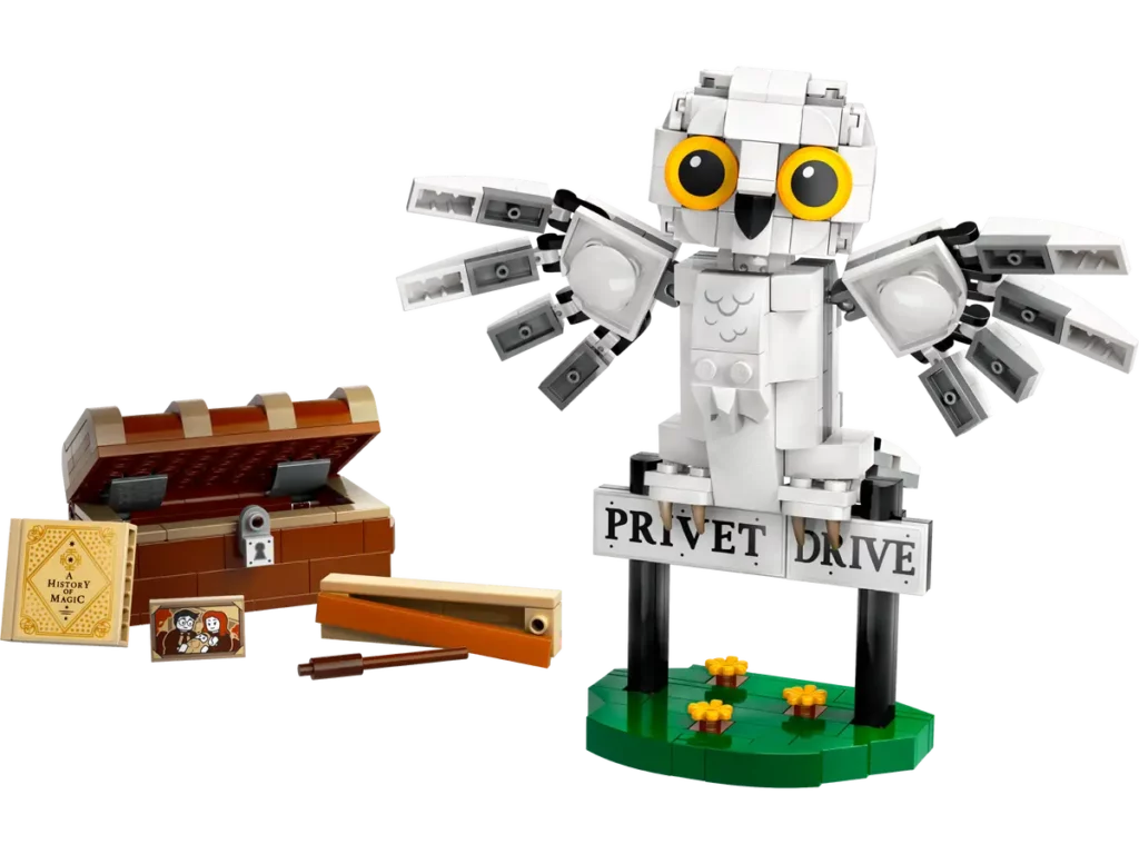 L’Incredibile Magia di LEGO Edvige al Numero 4 di Privet Drive 76425 edvige-harry-potter-76425-1