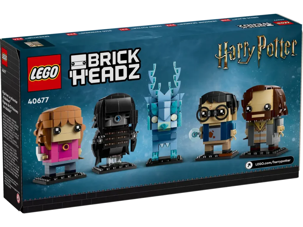 Ufficiali i nuovi personaggi Harry Potter LEGO BrickHeadz 40677 personaggi-harry-potter-lego-brickheadz-40677-1