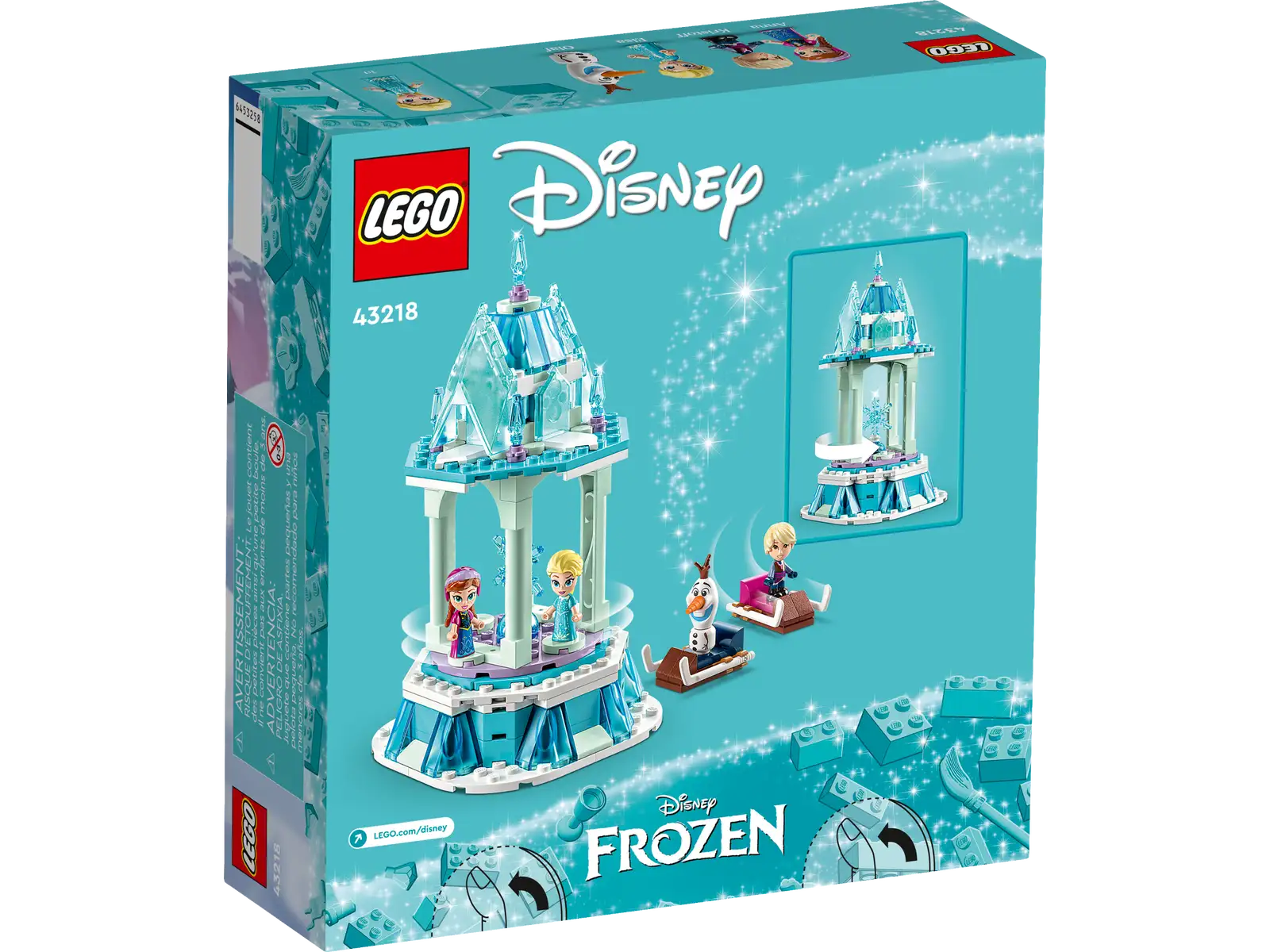 La giostra magica di Anna ed Elsa Disney LEGO 43218 La-giostra-magica-di-Anna-ed-Elsa-disney-lego-43218-2
