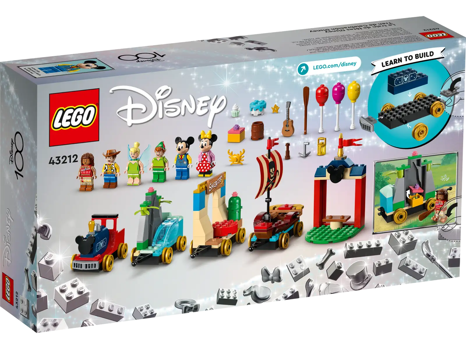 Treno delle celebrazioni Disney Lego 43212 Treno-delle-celebrazioni-Disney-lego-43212-3