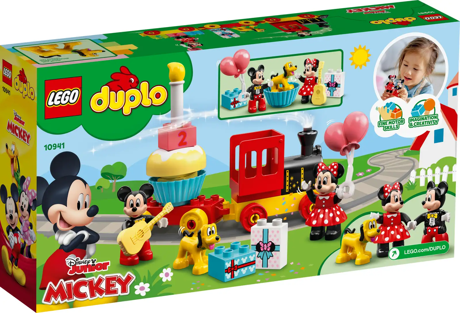 Il treno del compleanno di Topolino e Minnie Lego Duplo 10941 Il treno del compleanno di Topolino e Minnie Lego Duplo 10941