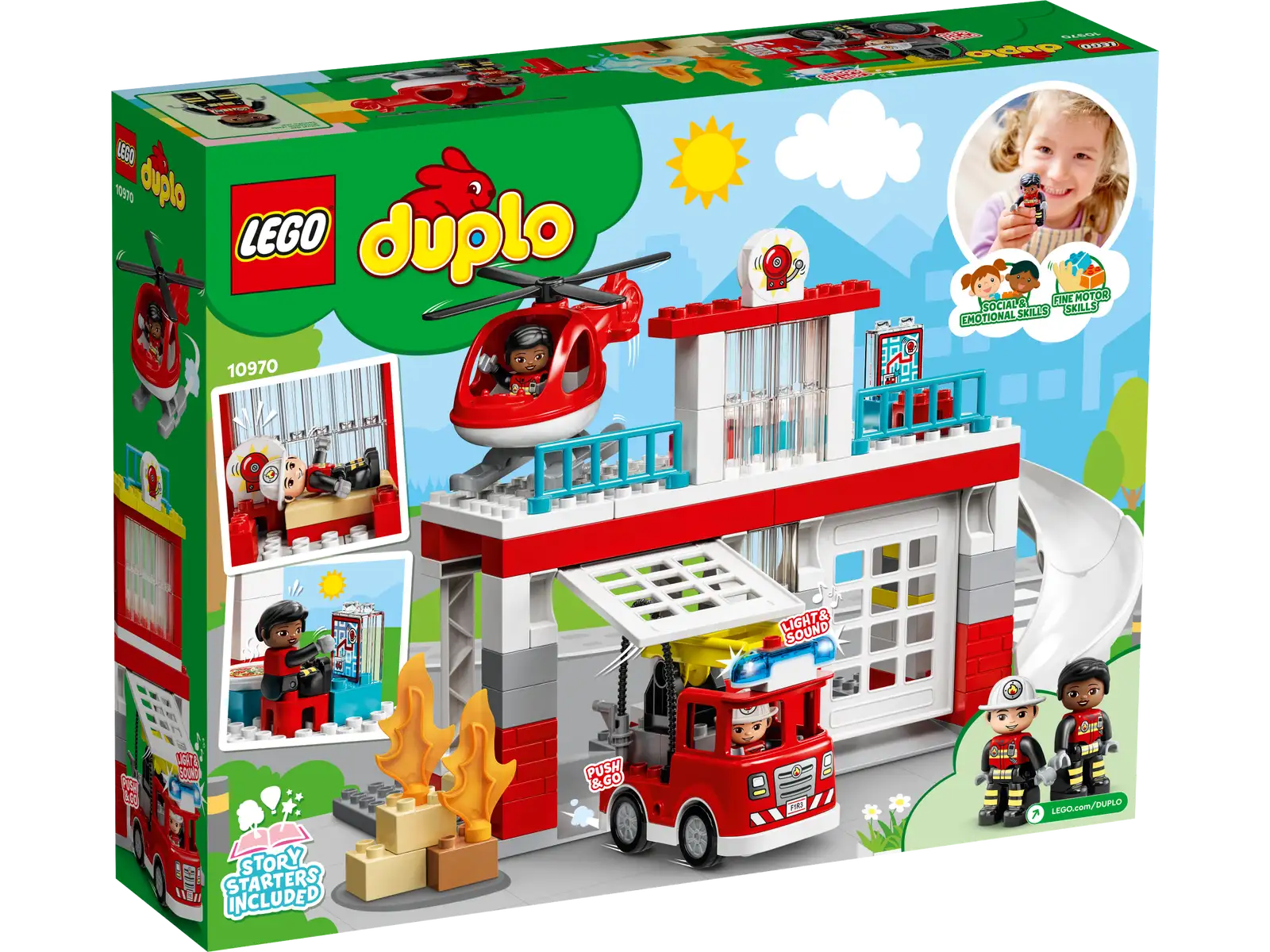 Caserma dei Pompieri Lego Duplo 10970 Caserma dei Pompieri Lego Duplo 10970