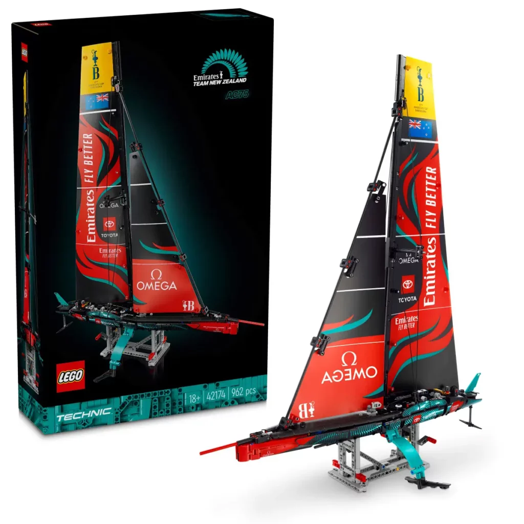 LEGO 42174 America’s Cup New Zealand: prime immagini ufficiali! americas-cup-team-new-zealand-lego-42174-4